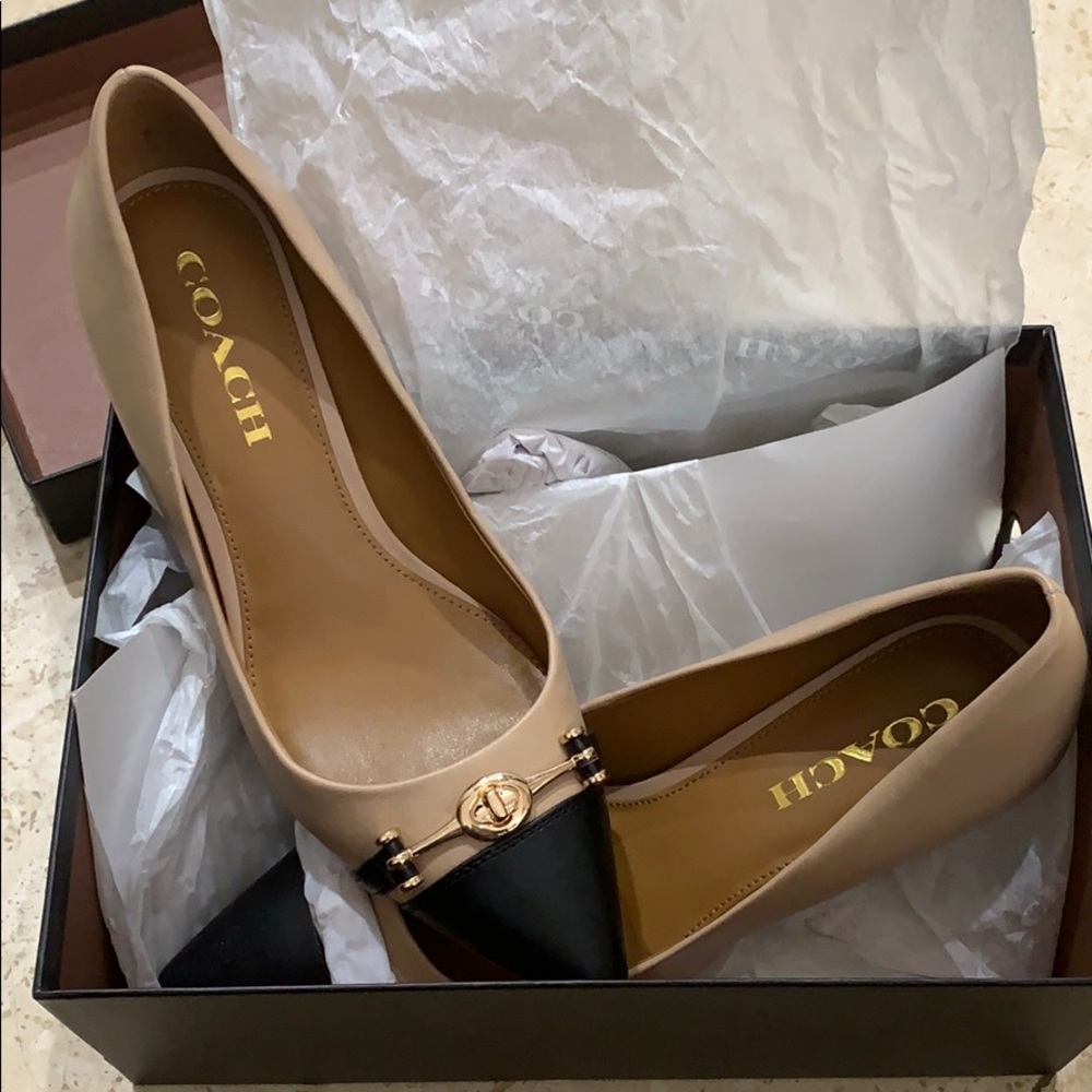 Coach new in box heels